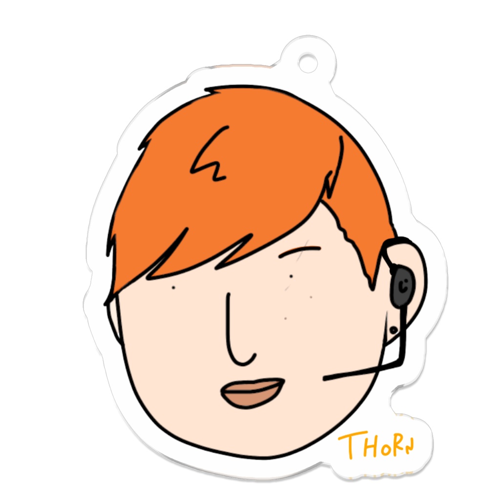 R6S THORN アクリルキーホルダー