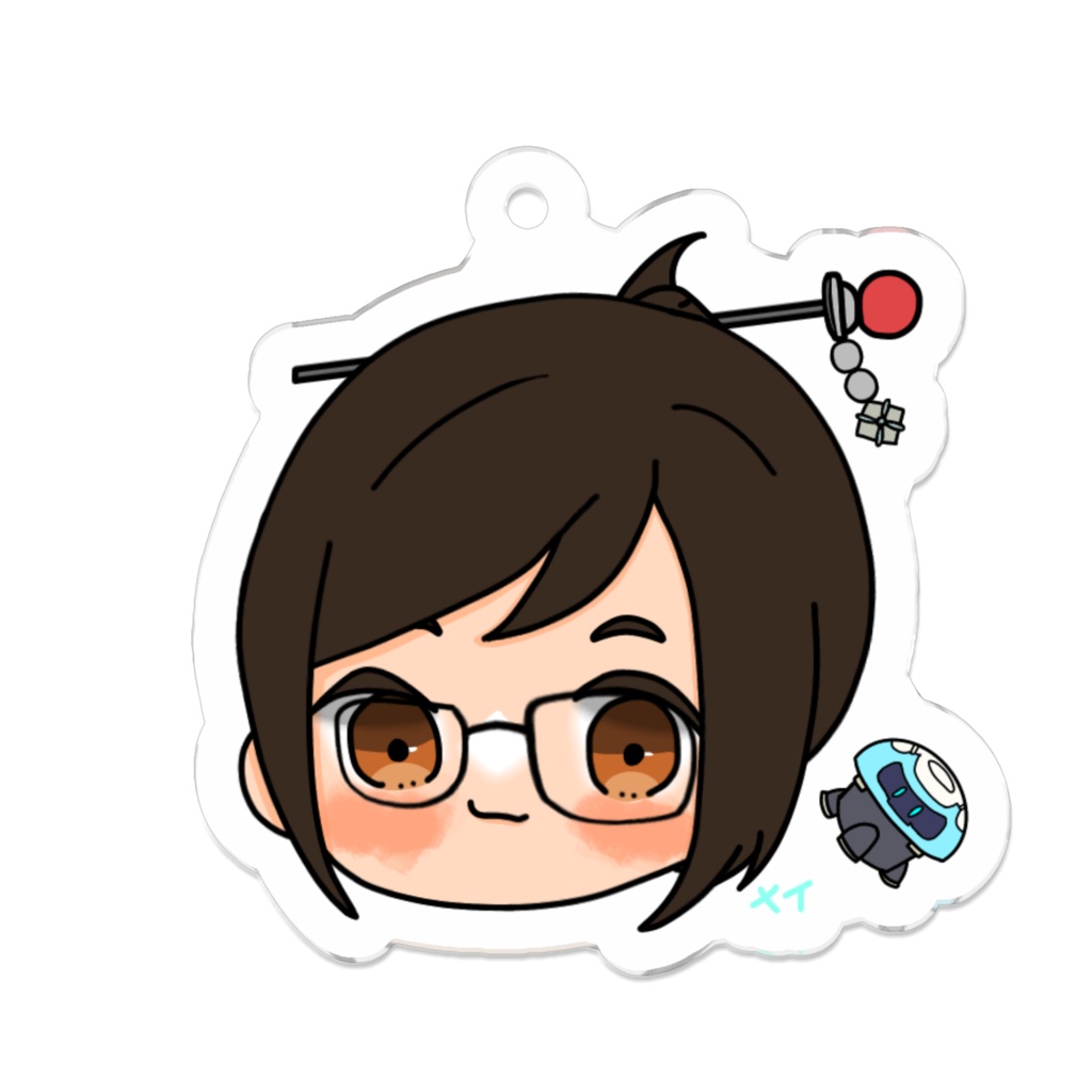 ow2 メイ アクリルキーホルダー