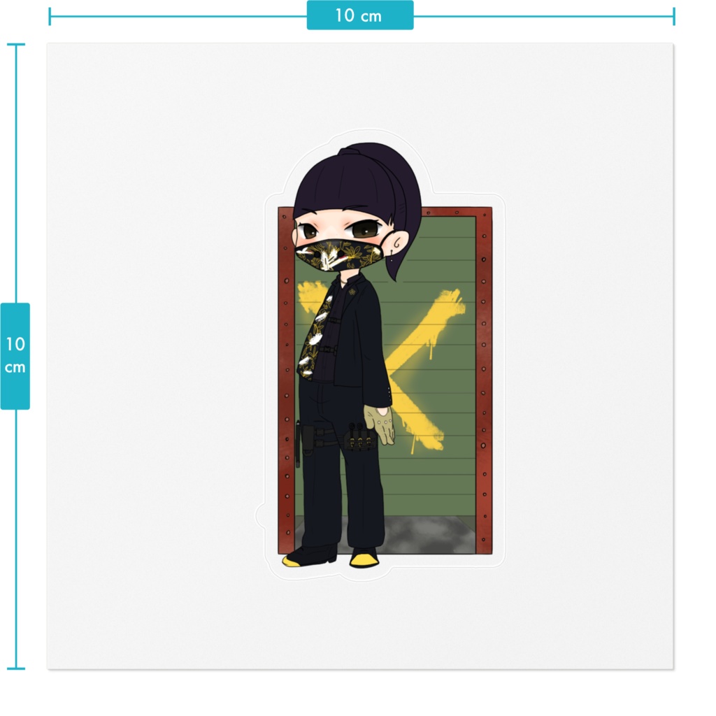 R6S AZAMI ステッカー