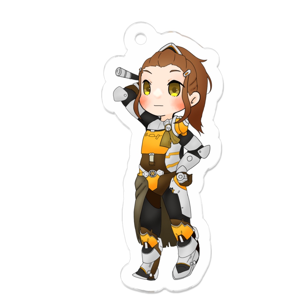 ow2 ブリギッテ アクリルキーホルダー