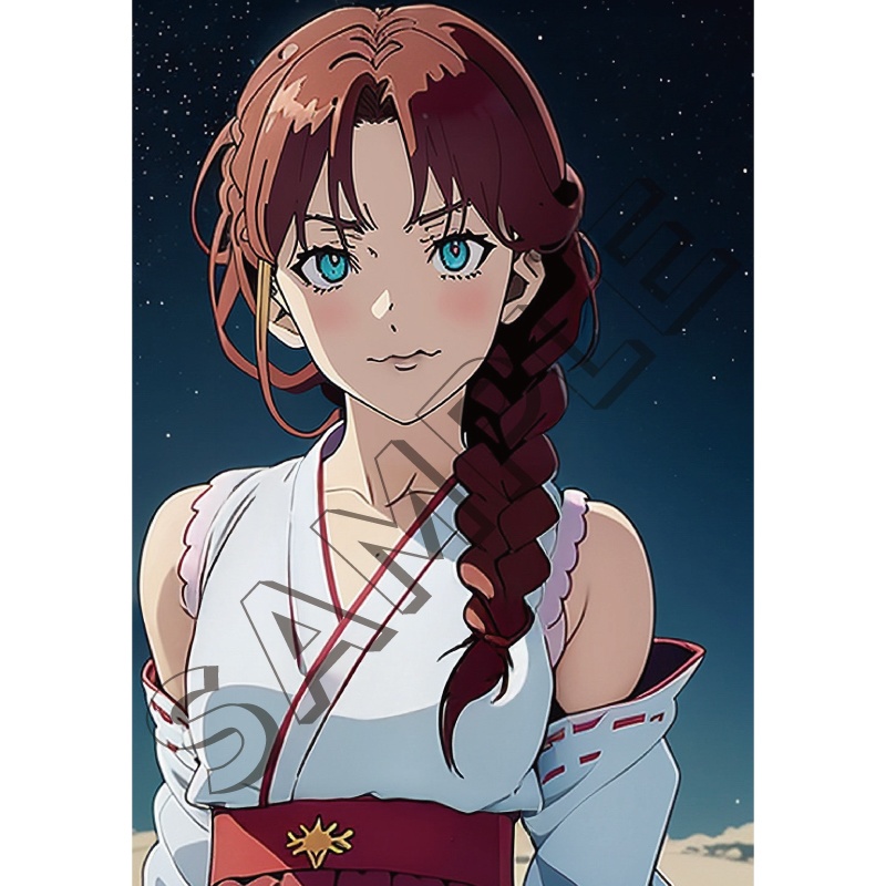 【12星座娘】蠍座の守護巫女 ─ 推し守護巫女シリーズ第8弾! │ スマホ壁紙サイズ