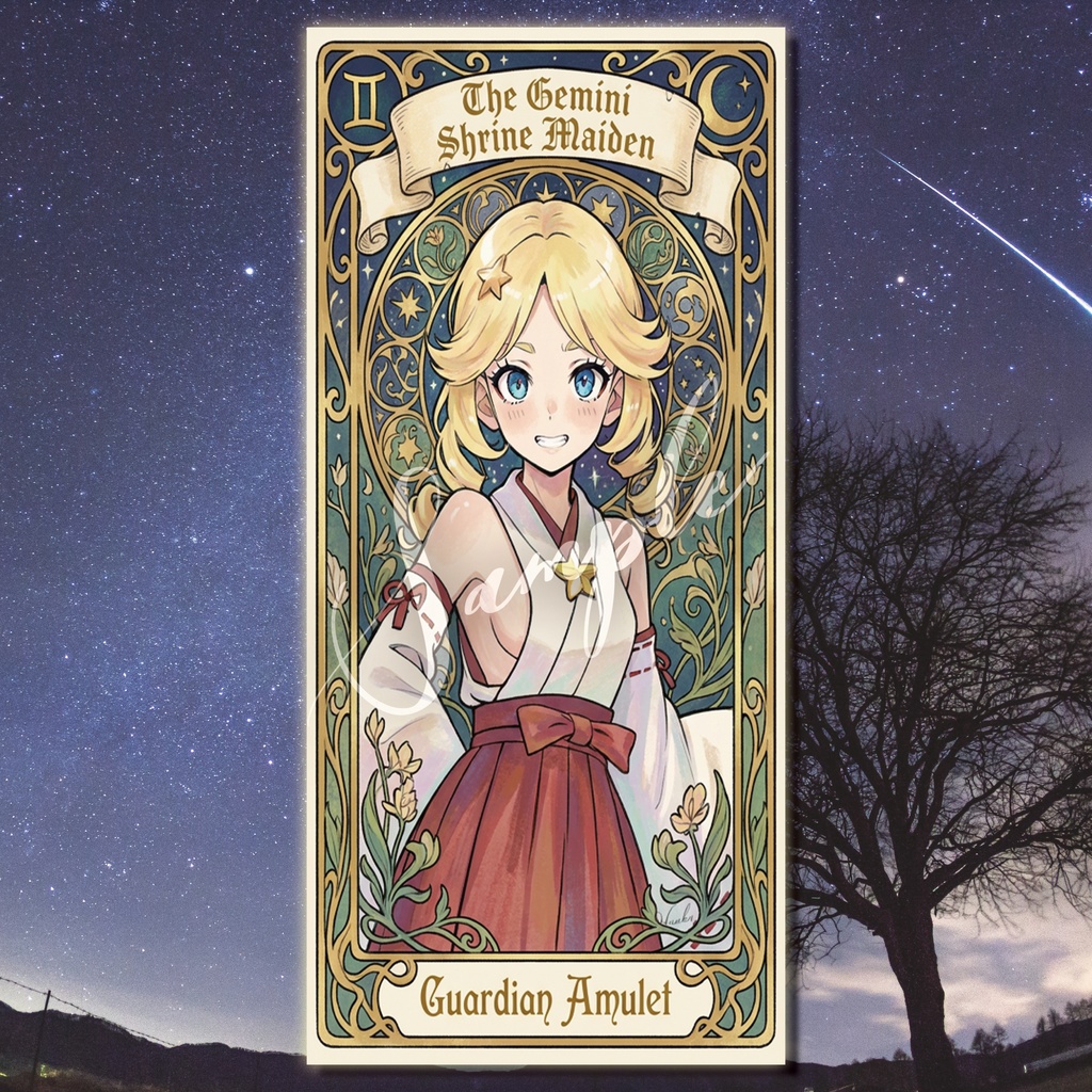 【デジタル神棚シリーズ】12星座娘の加護：第3弾 双子座ちゃんの巫女♊