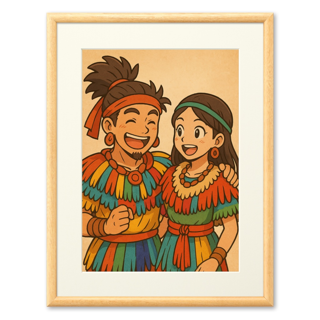 縄文人 イラスト