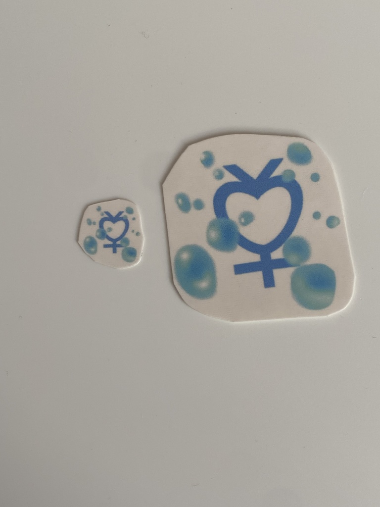 セーラーマーキュリー　タトゥーシール