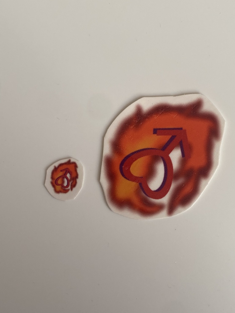 セーラーマーズ　タトゥーシール