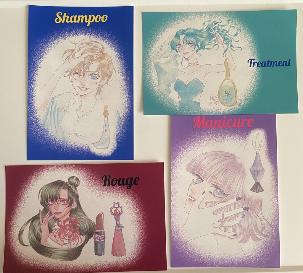 外部太陽系セーラー戦士　ポストカードセット