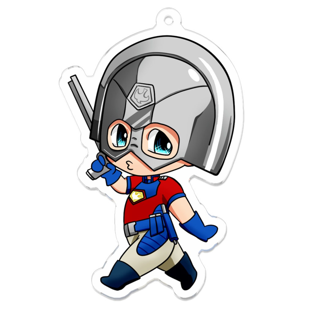 P アクリルキーホルダー