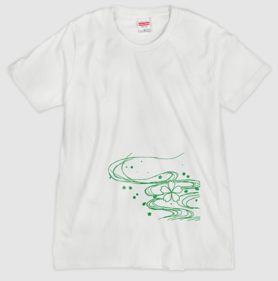 桜柄色々Tシャツ(推しTシャツ)