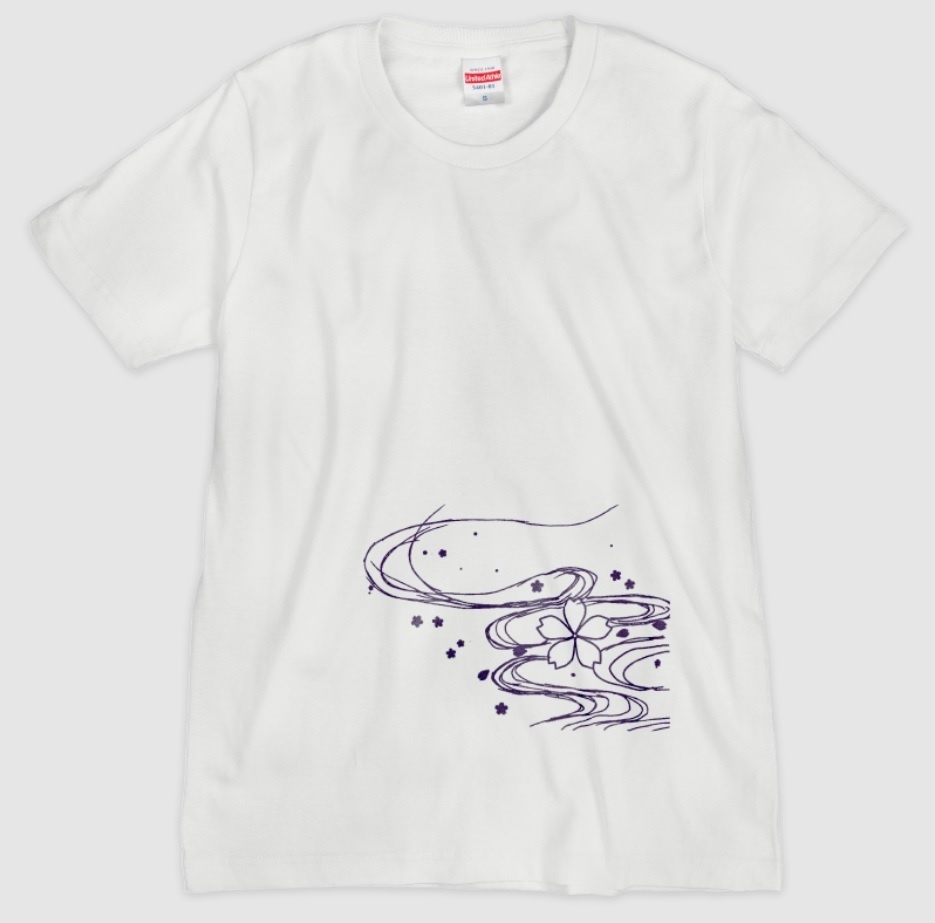 桜柄色々Tシャツ(推しTシャツ)