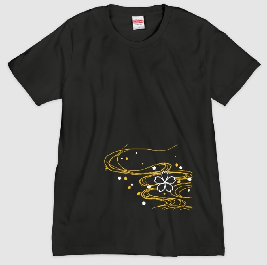 桜柄色々Tシャツ(推しTシャツ)