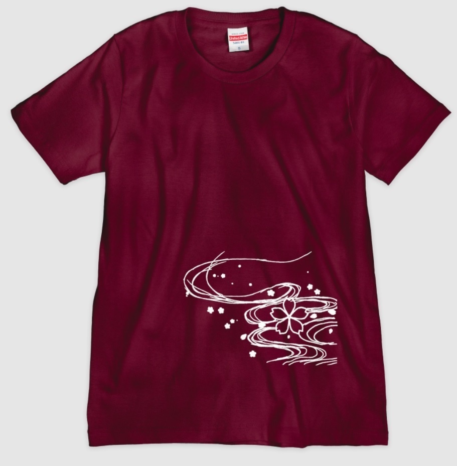 桜柄色々Tシャツ(推しTシャツ)