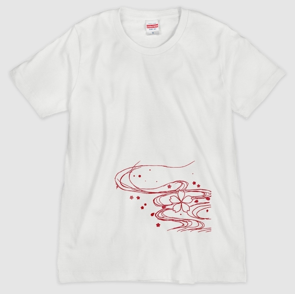 桜柄色々Tシャツ(推しTシャツ)