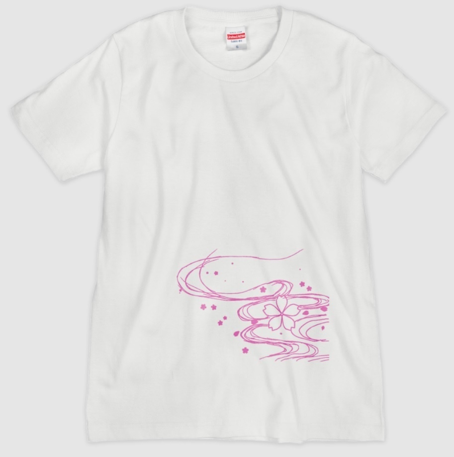 桜柄色々Tシャツ(推しTシャツ)