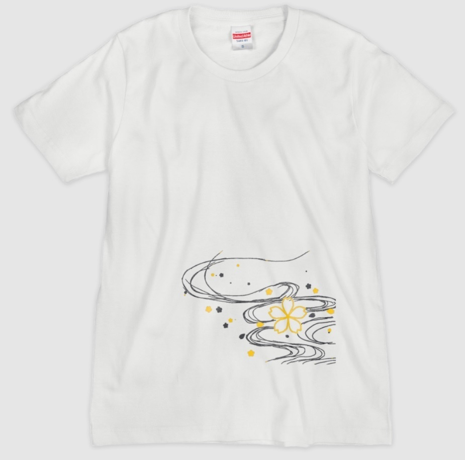 桜柄色々Tシャツ(推しTシャツ)