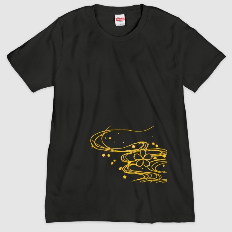 桜柄色々Tシャツ(推しTシャツ)