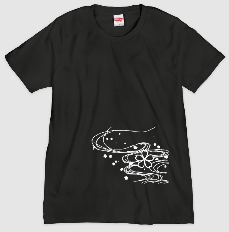 桜柄色々Tシャツ(推しTシャツ)