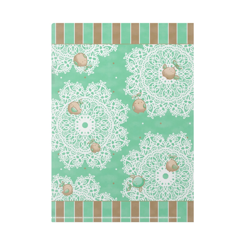 チョコミントリ*クリアファイル