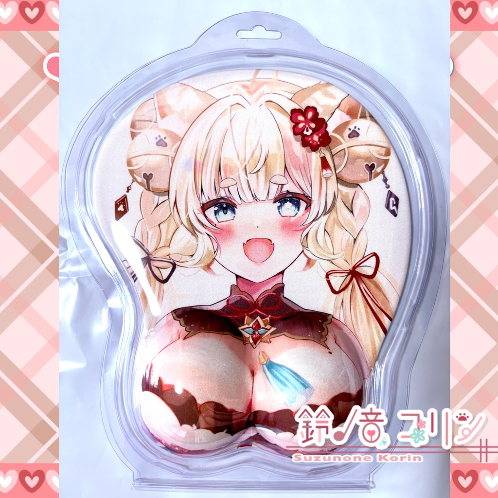 【鈴ノ音コリン】立体マウスパッド