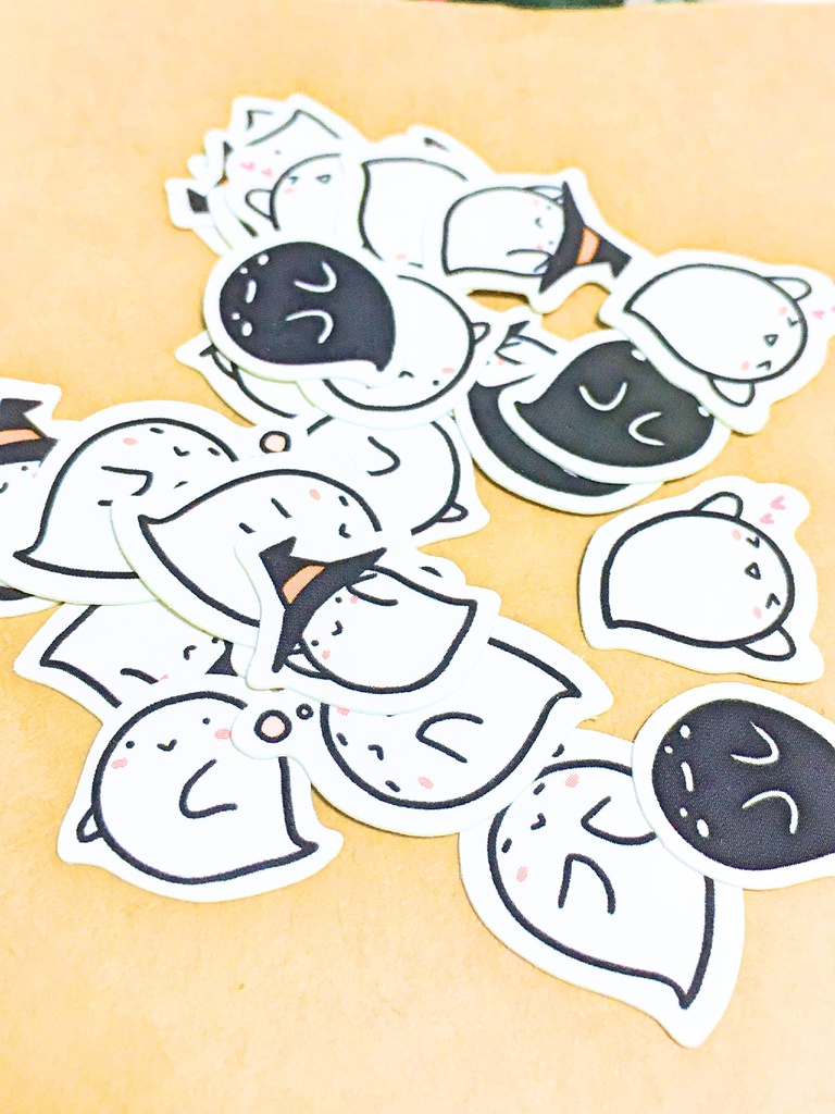 フレークシール:おばけちゃん