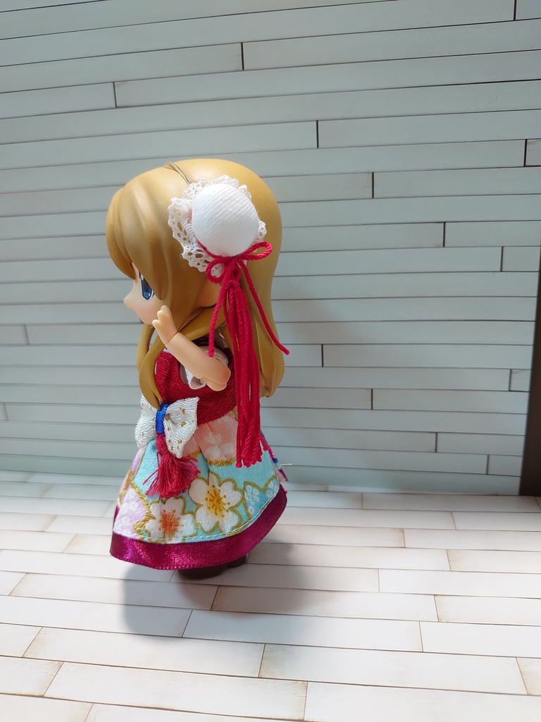 中華お団子 髪飾り ねんどろいどどーる オビツ11 チャイナ 1/6ドール アクセサリー