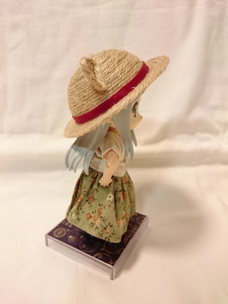 ねんどろいどどーる 猫耳 麦わら帽子 むぎわら 帽子