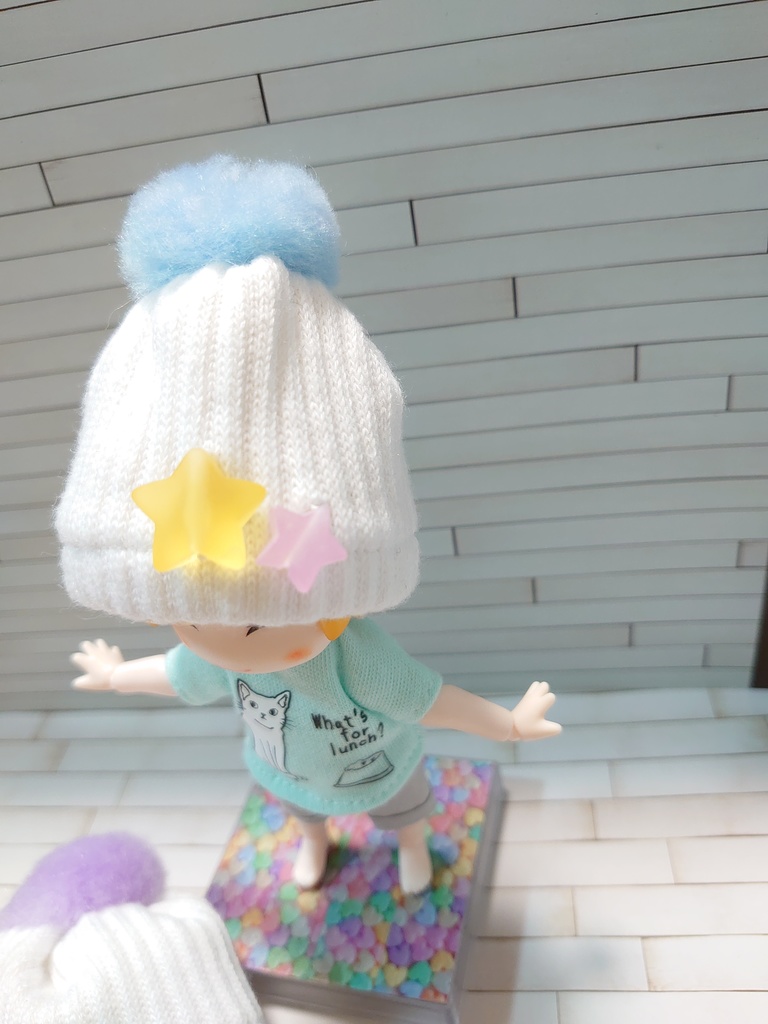 ねんどろいどどーる 5インチ ニット帽 帽子 オビツ11