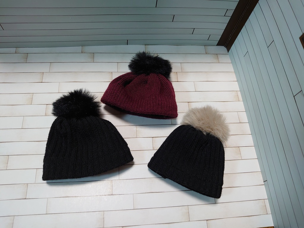 ねんどろいどどーる 5インチ ニット帽 帽子 オビツ11 大人かわいい