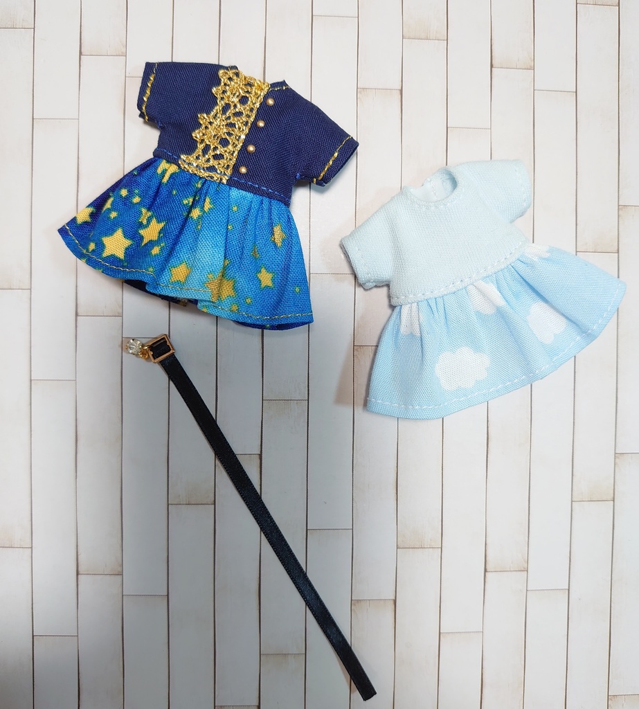 お空のワンピース(青空/夜空)