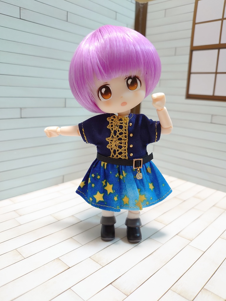 お空のワンピース(青空/夜空)