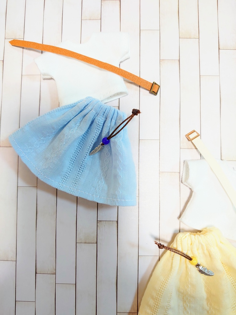 透かしスカートセット(レモン/ソーダ/バニラ)