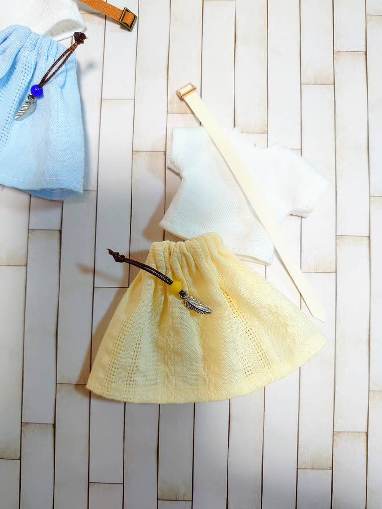 透かしスカートセット(レモン/ソーダ/バニラ)