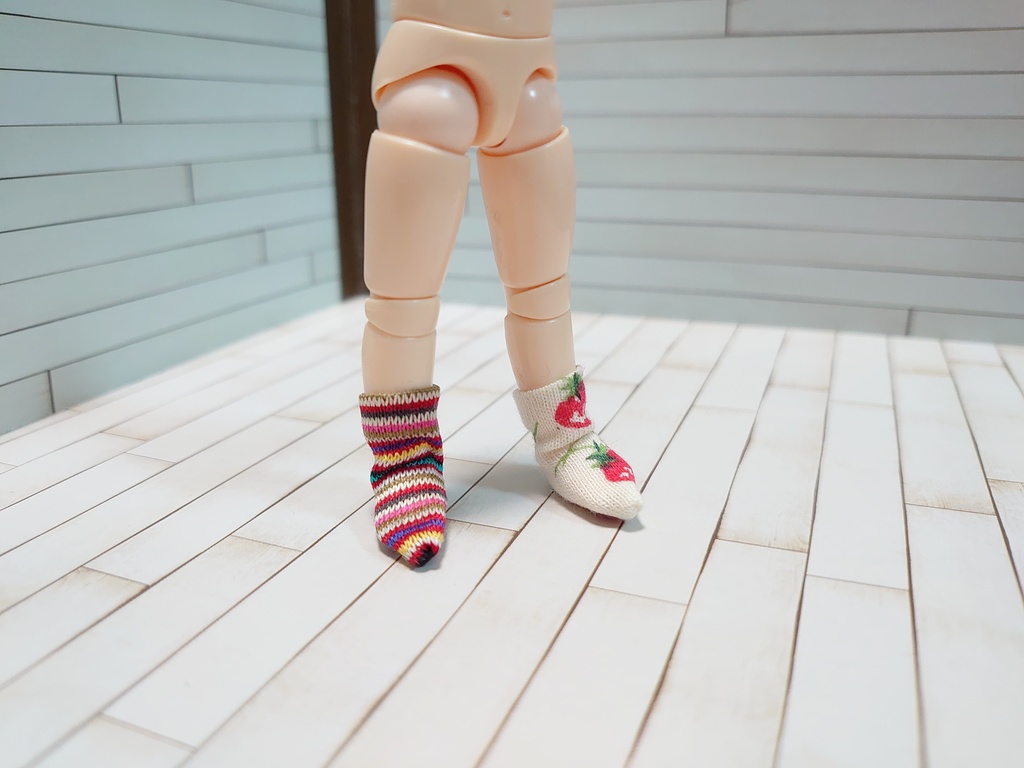 オビツ11用 ピコニーモP用 靴下 ソックス