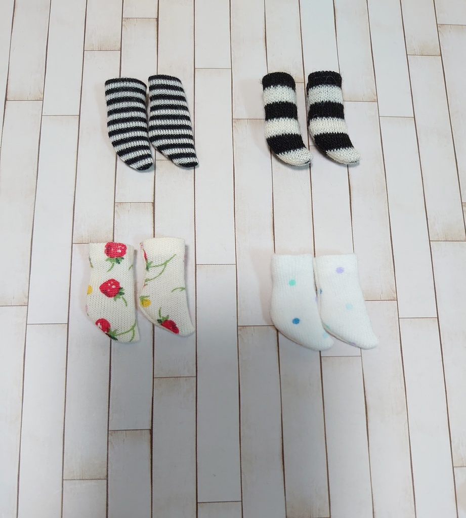 オビツ11用 ピコニーモP用 靴下 ソックス