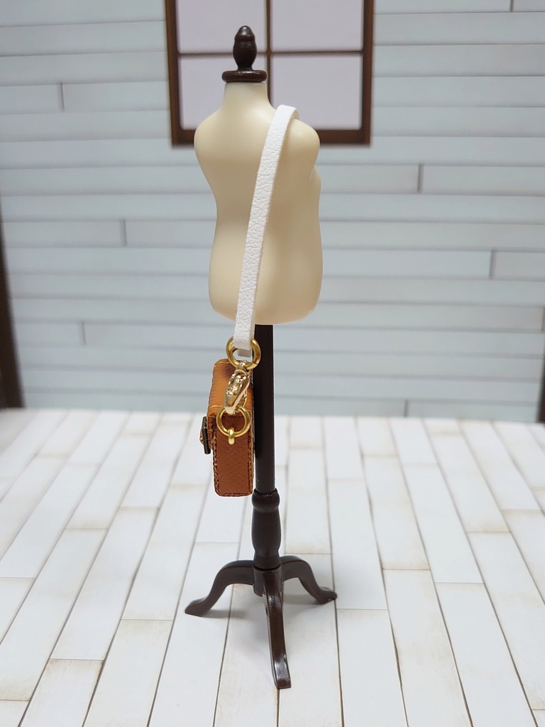 肩掛けバッグ(茶色)