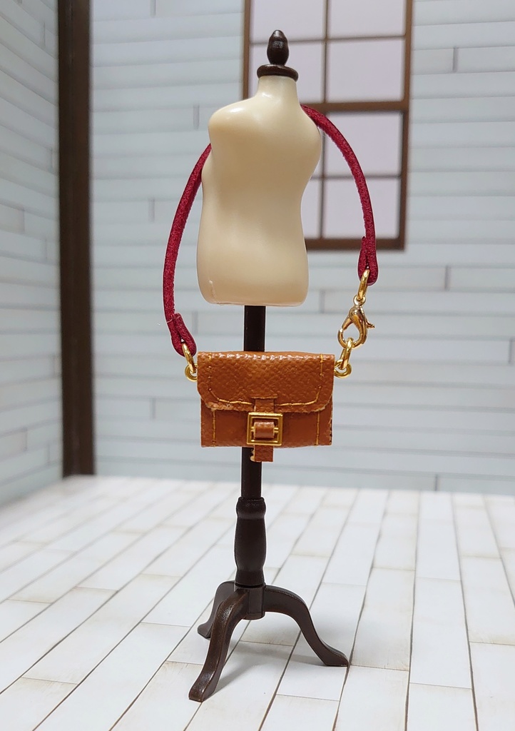 肩掛けバッグ(茶色)