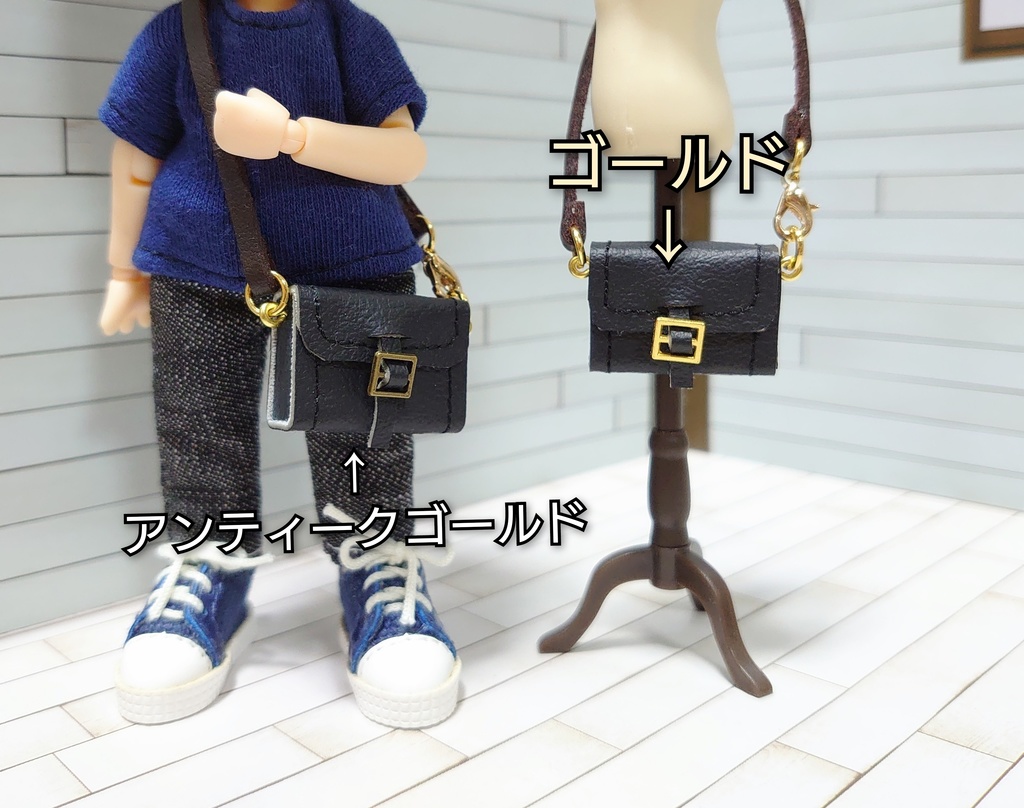 肩掛けバッグ(黒)