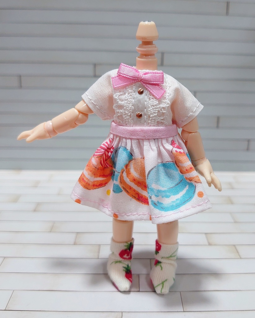 スイーツ柄スカート&ブラウス