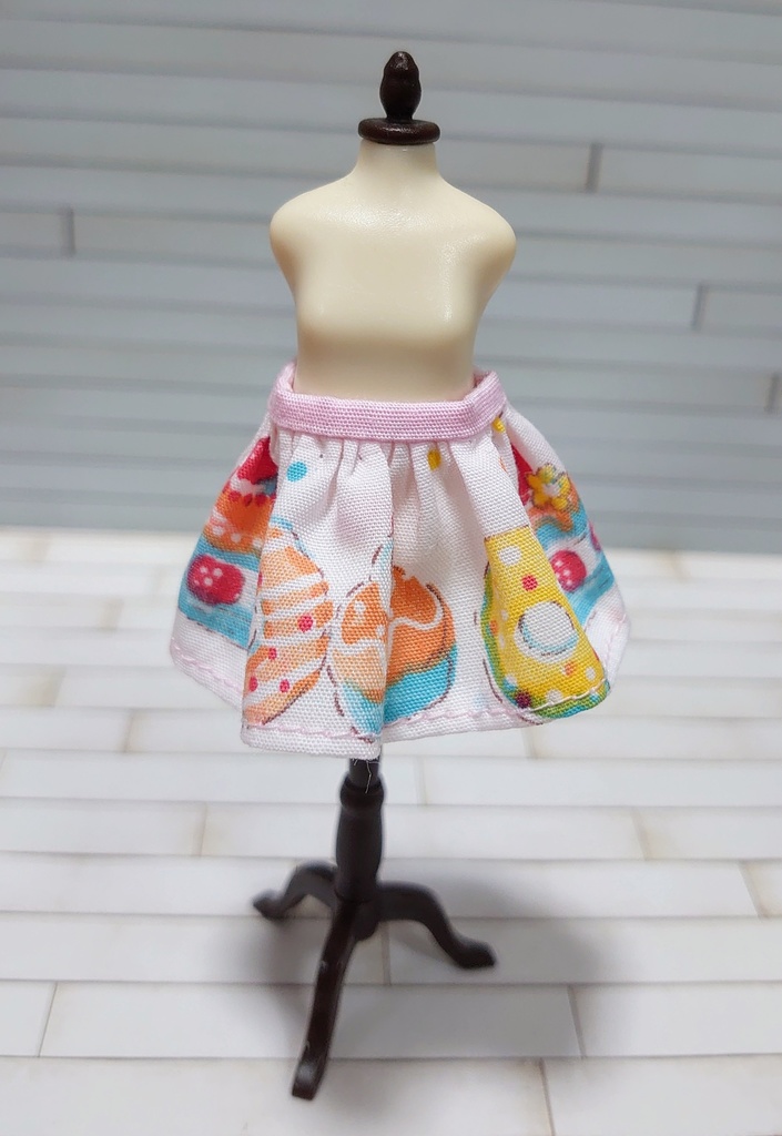 スイーツ柄スカート&ブラウス
