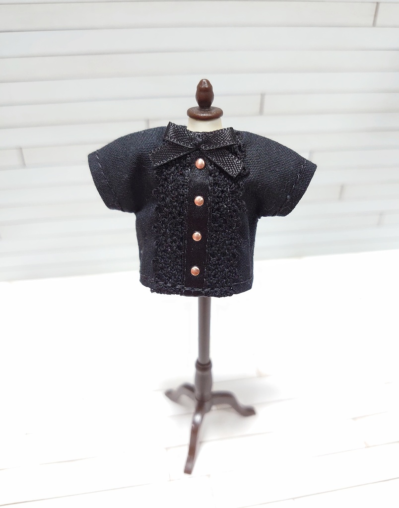 レトロ水玉スカート&ブラウス