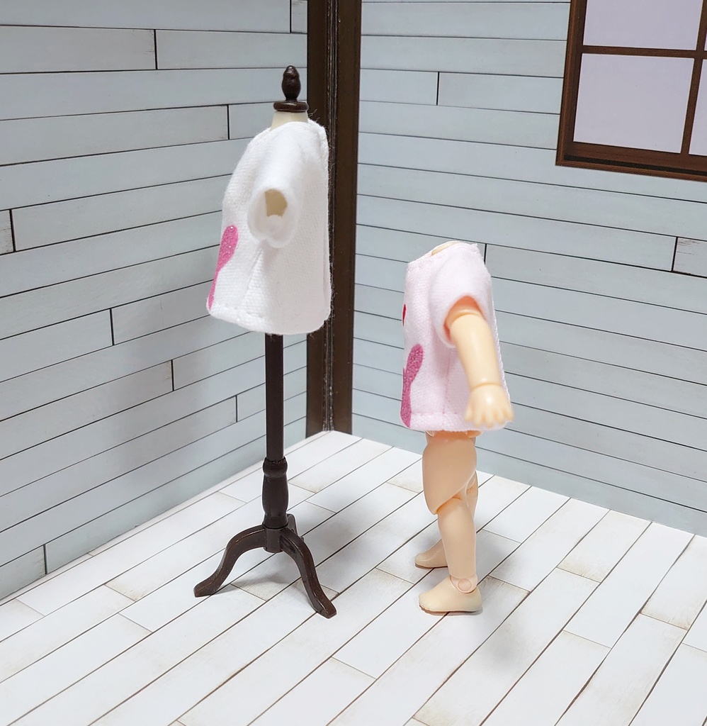 ハートうさぎさんTシャツ