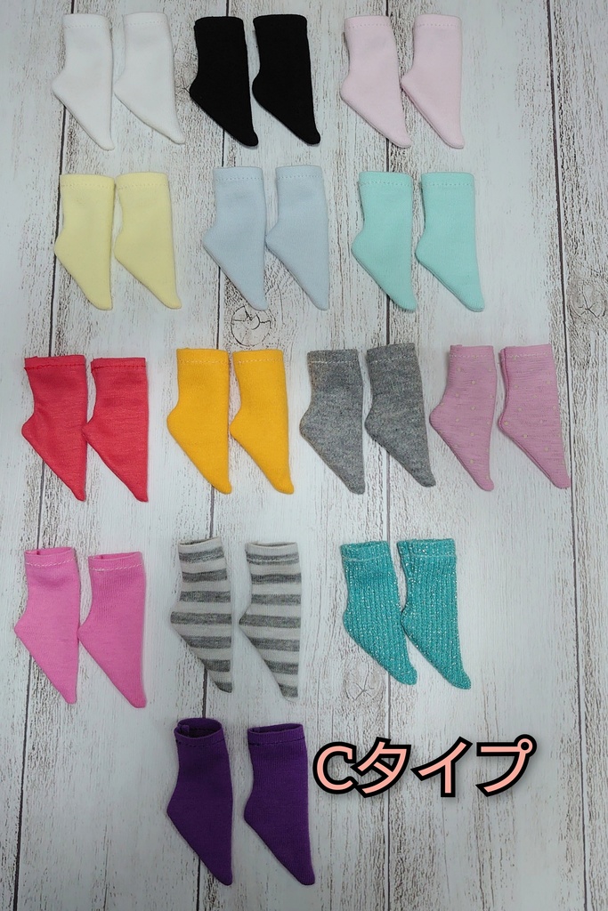 TinyFOXサイズ 靴下(1/6)