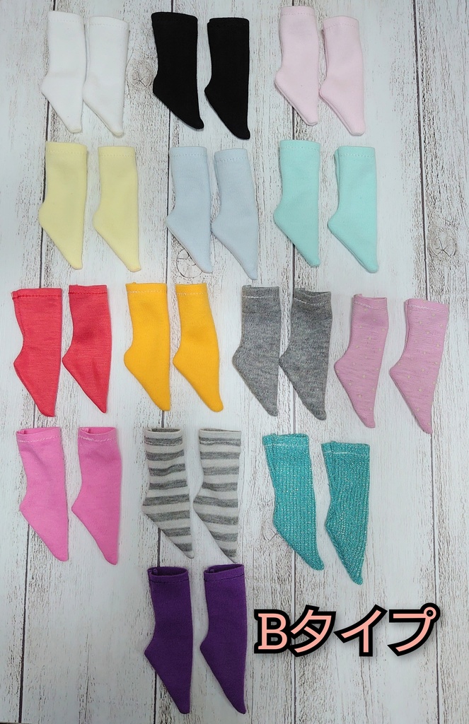 TinyFOXサイズ 靴下(1/6)