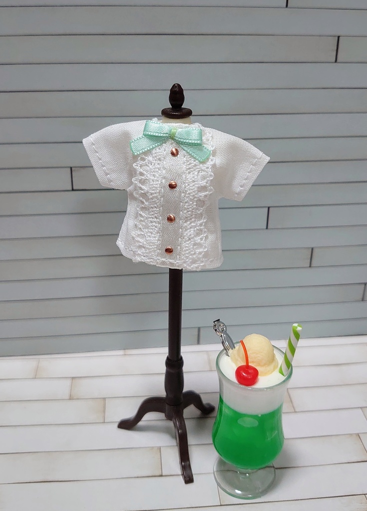 爽やかメロンソーダコーデ🍈