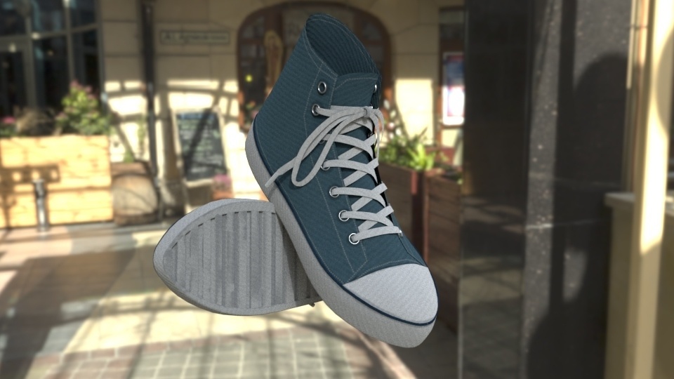 【3Dモデル】汎用スニーカー