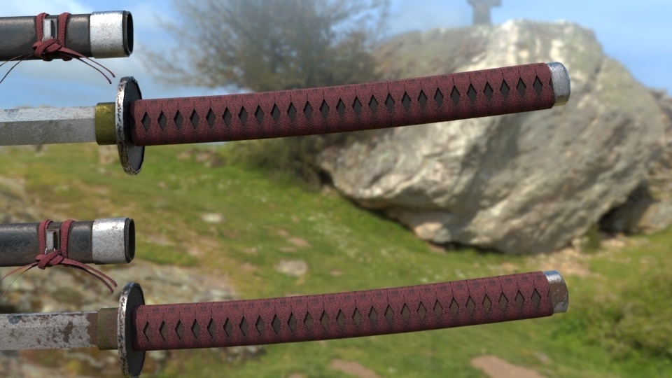 【3Dモデル】【武器】【刀】日本刀