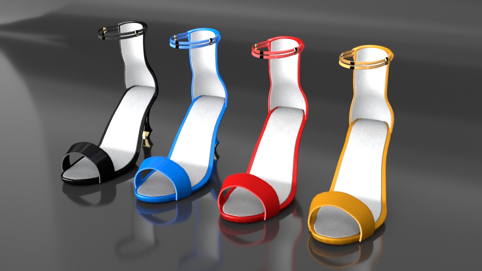 【3Dモデル】汎用ヒール