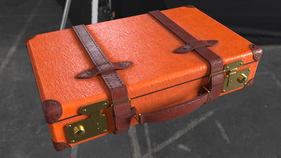 【3Dモデル】【カバン】スーツケース