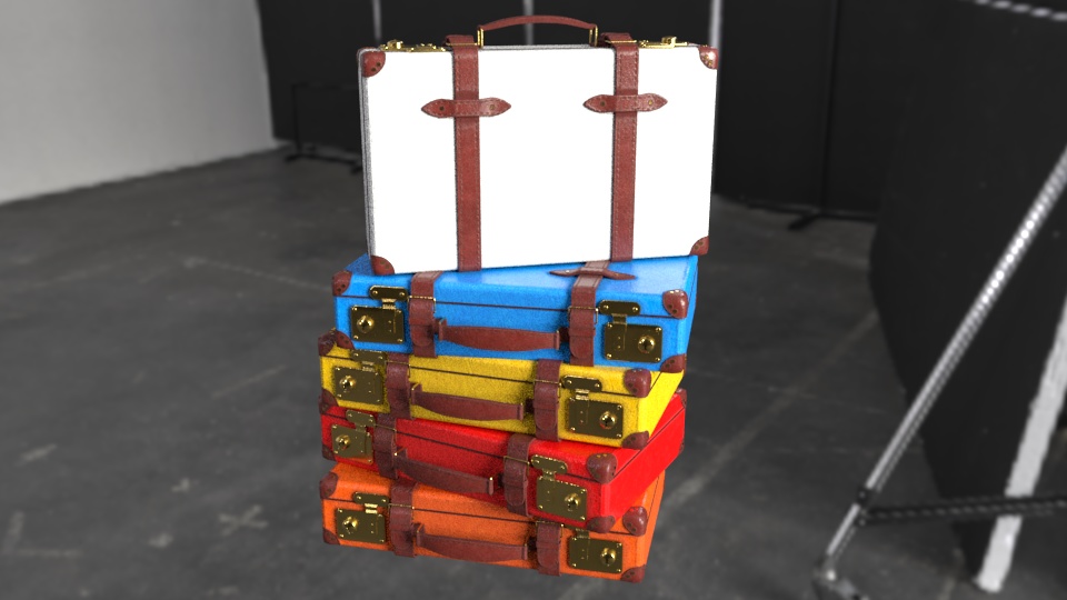 【3Dモデル】【カバン】スーツケース