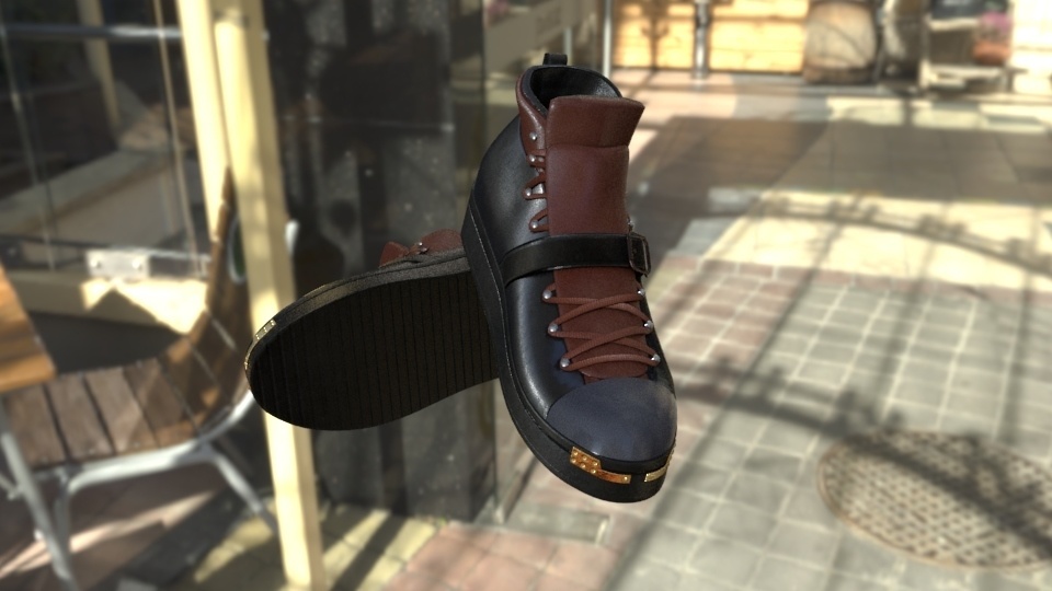 【3Dモデル/3Dmodel】汎用スニーカー