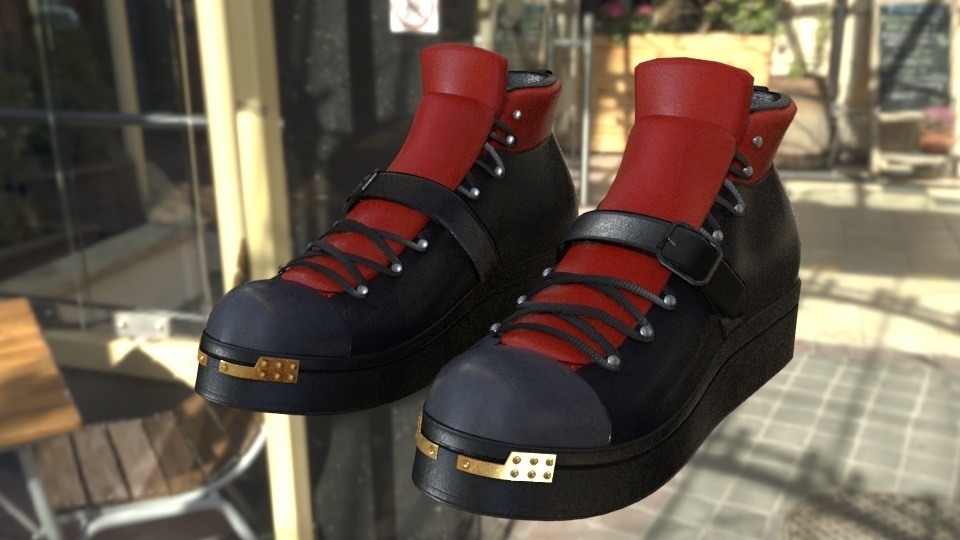 【3Dモデル/3Dmodel】汎用スニーカー